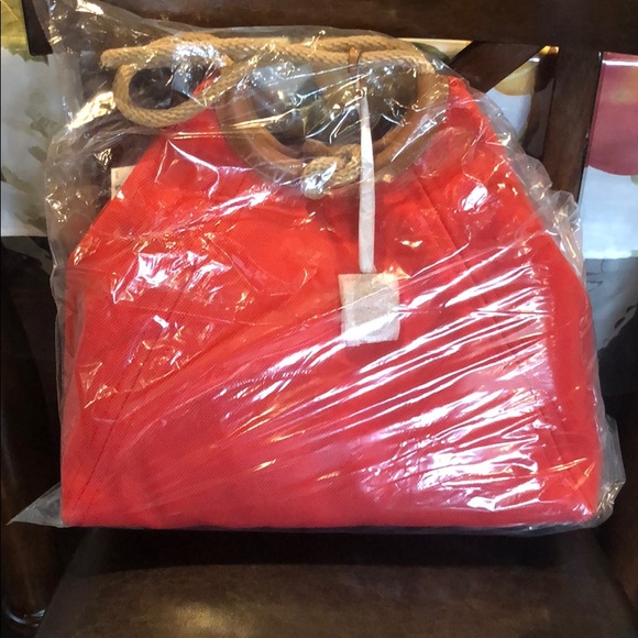 Pretty ISLA 🌴 terracota shoulder tote - Picture 2 of 8